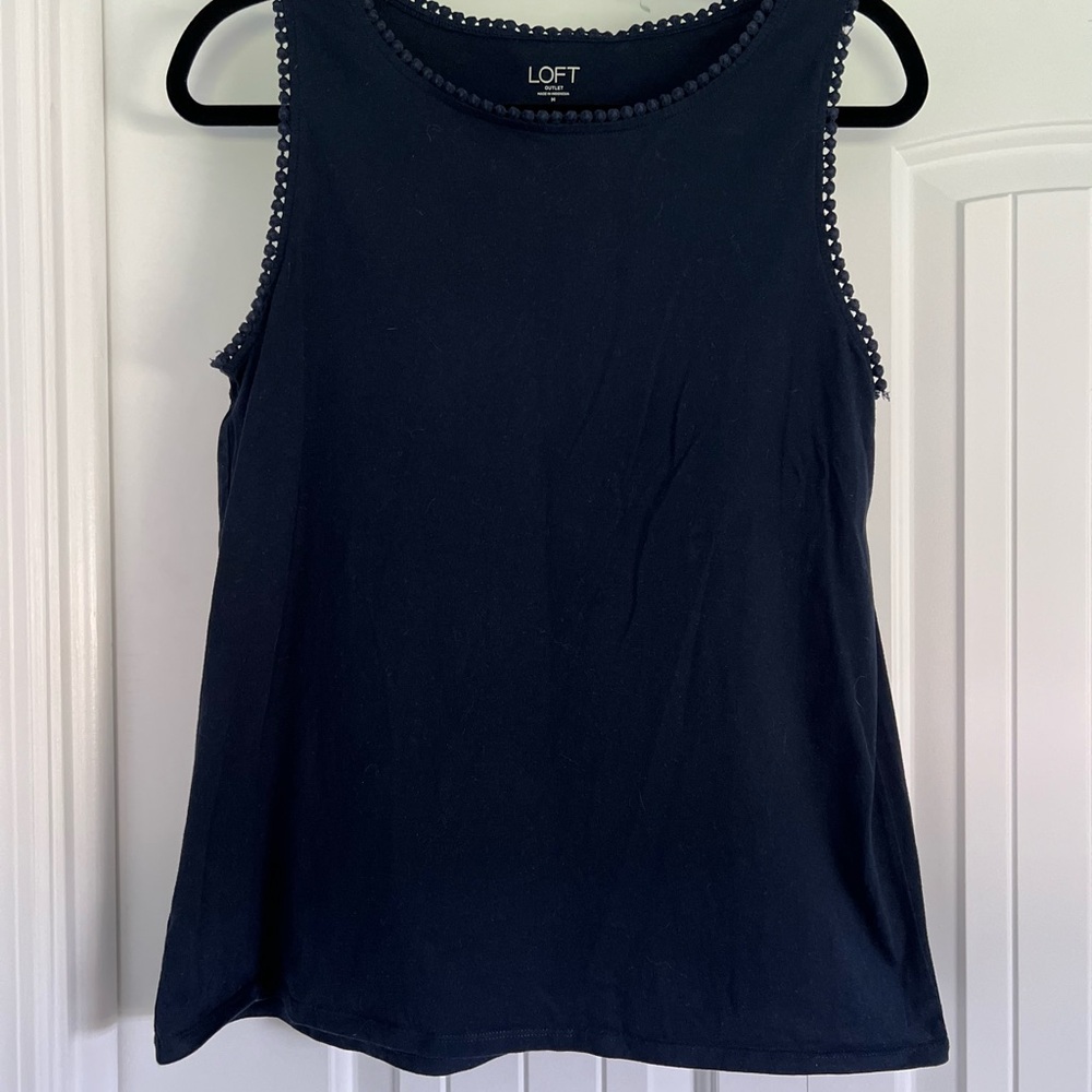 Loft navy top